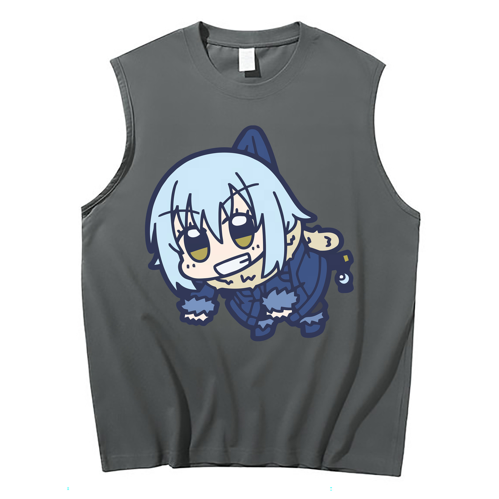 （画像用） 転スラ Regarding Reincarnated to Slime コットン100％タンクトップ（フロントプリント）